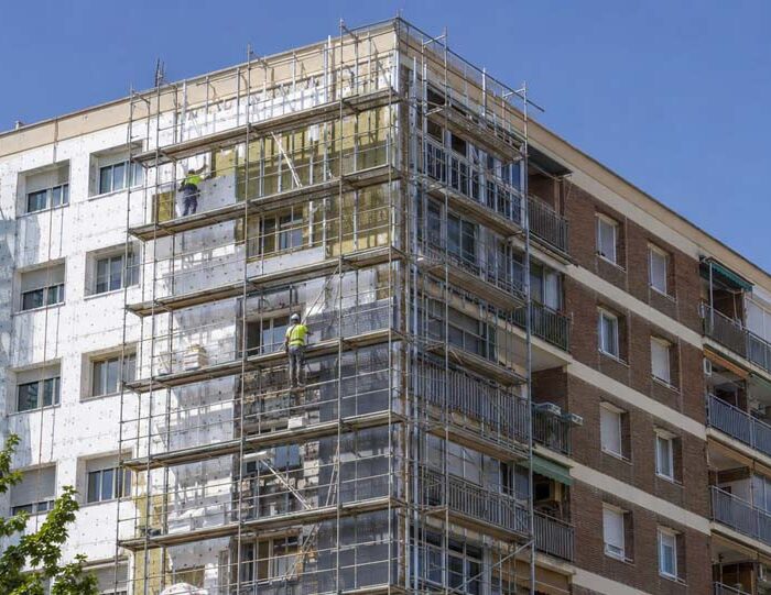 Rehabilitación energética de fachadas en Madrid